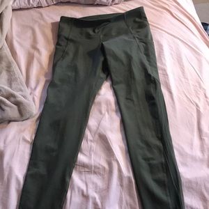 old navy olive green leggings
